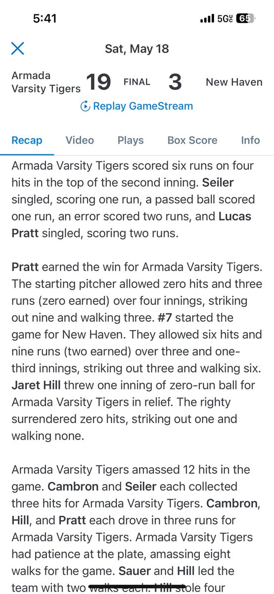 tseidj2's tweet photo. @ArmadaBase finishes business trip in style with 2 mercy’s 🐅⚾️ https://t.co/0b9CFHoEaW