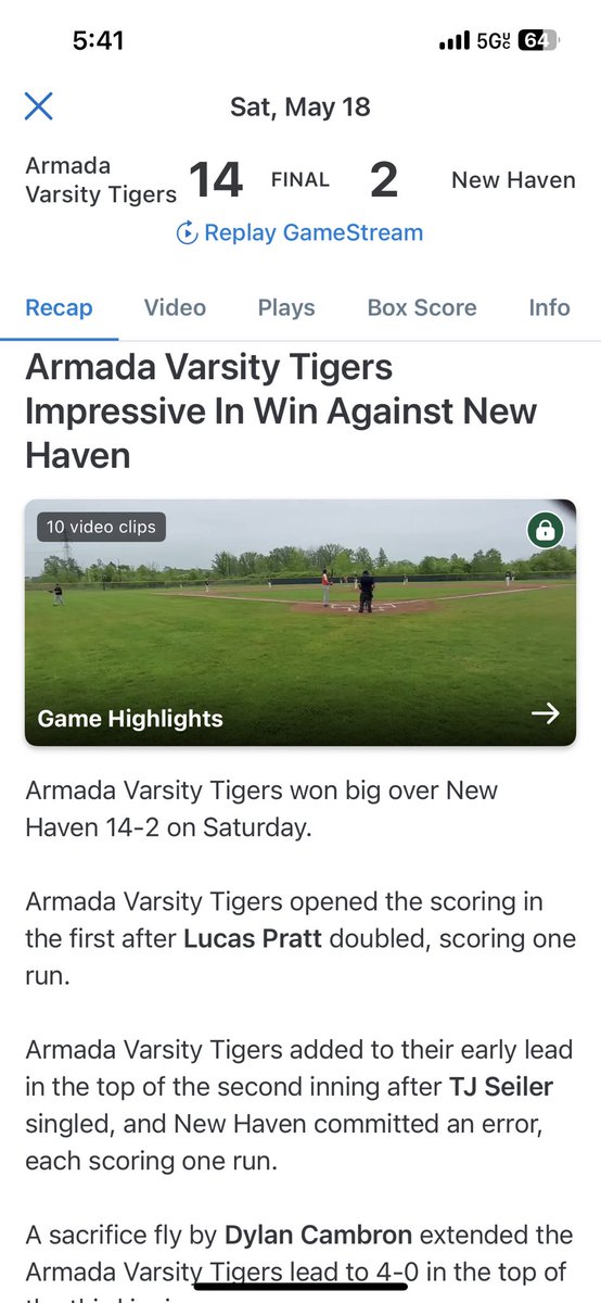 tseidj2's tweet photo. @ArmadaBase finishes business trip in style with 2 mercy’s 🐅⚾️ https://t.co/0b9CFHoEaW