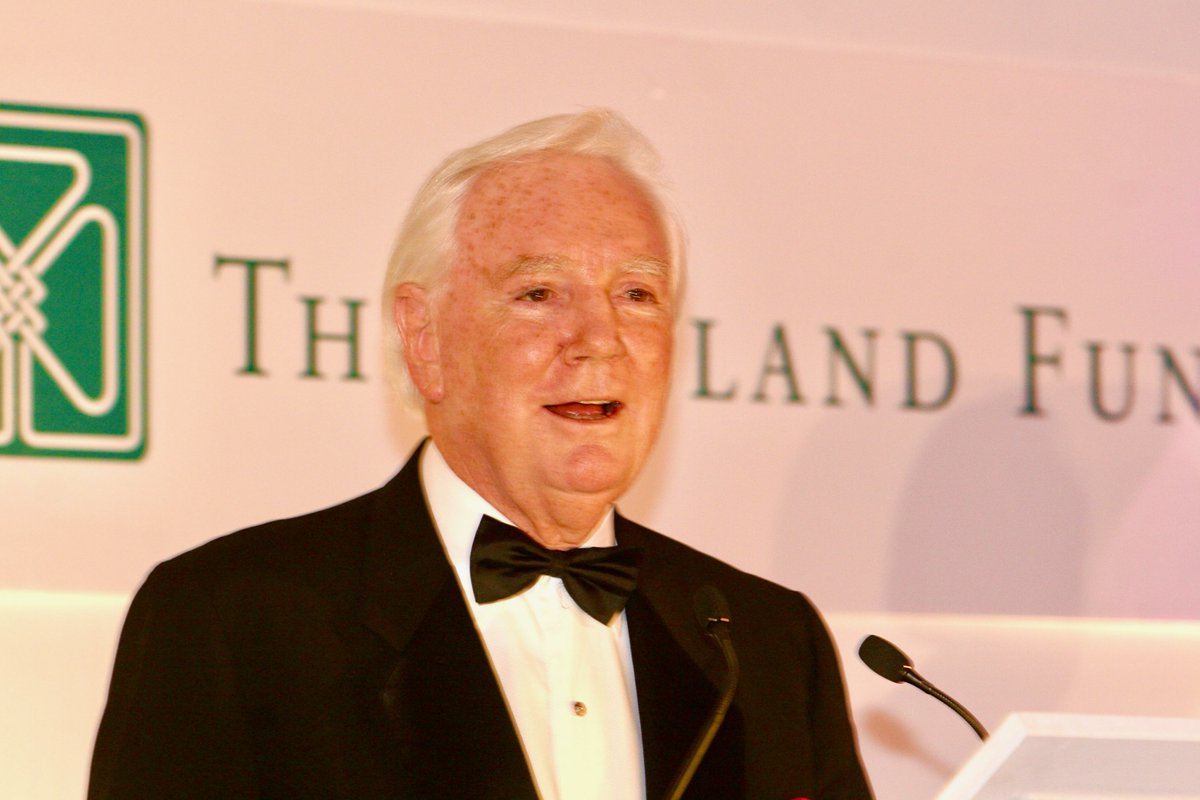 We mourn the passing of Sir Anthony 'Tony' O'Reilly, Co-Founder of The Ireland Funds. When he helped establish The Ireland Funds with Dan Rooney in 1976 at the height of the Troubles in Northern Ireland, his insight and love for the island created an organization that today has