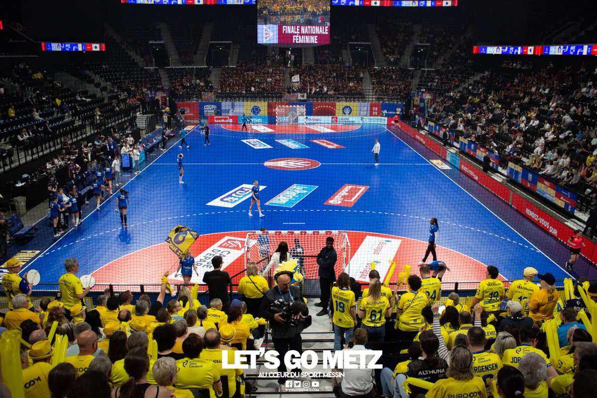 📸 Retour en images sur la victoire de @MetzHandball en finale de la Coupe de France face à la @jdadijonhand !

👉 Plus de photos sur notre page Facebook !