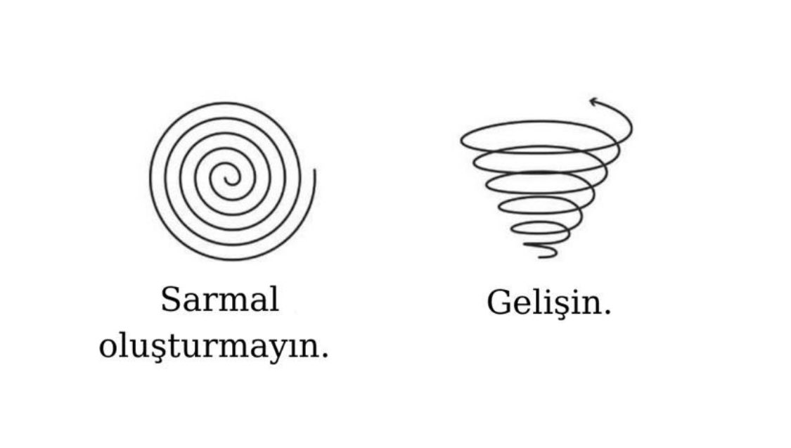 “Yaşadığımız her an önümüzde iki seçenek vardır.Gelişime doğru bir adım atmak ya da güvende hissetmek için bir adım geri kalmak.” Doğan Cüceloğlu