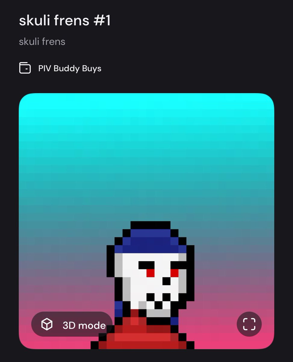 Won this weirdo skelly boi in a Twitter give away a good while back