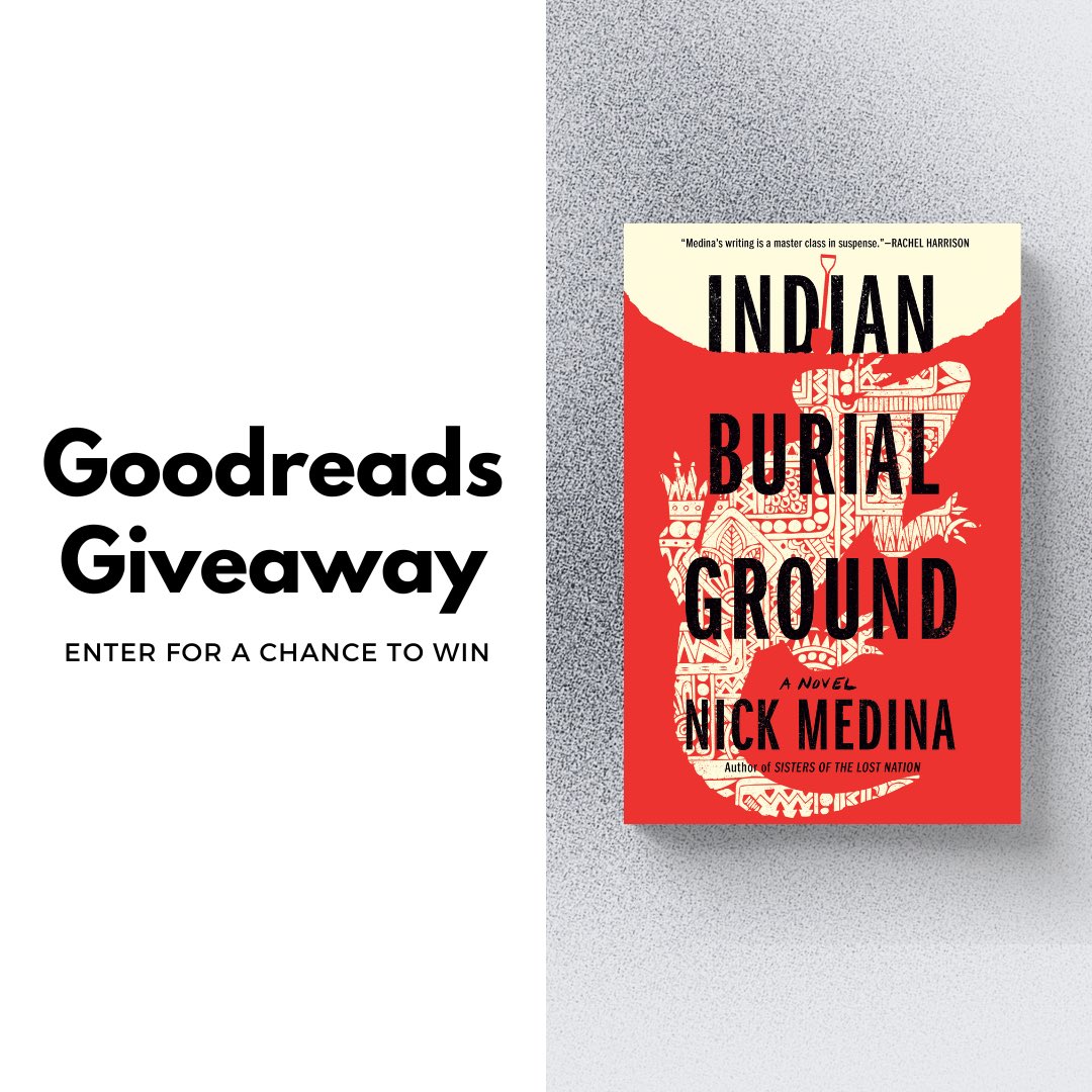 MedinaNick's tweet photo. Enter now through June 6, 2024 for a chance to win a copy of Indian Burial Ground. 

Enter here: https://t.co/4P2Cc83Svh https://t.co/tIpbSTAxTw