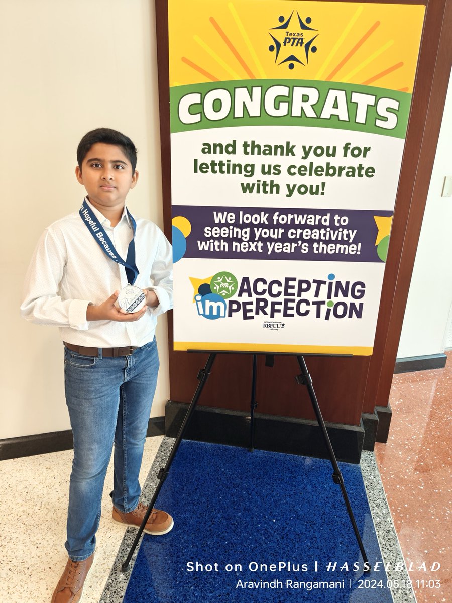 divyaaravindh's tweet photo. Vihaansh 5th grade - State - Award of Merit - Intermediate Visual Arts ⁦@HumbleISD_HHE⁩ ⁦@HumbleISD⁩ ⁦@txstatepta⁩ ⁦@hheptakingwood⁩ ⁦@HHE_Patterson⁩ https://t.co/aZWvNzfoLA