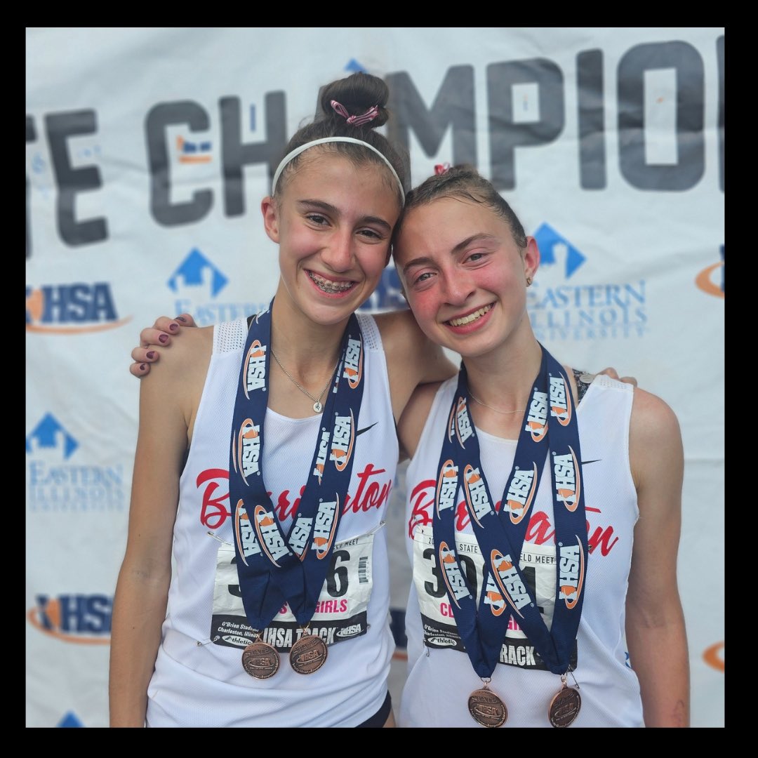 BHS Girls Track XC (@bhsgirlstrackxc) on Twitter photo State Update - our 2 #FastFillies in the 1600 came through in the final! Scout Storms 3rd, Kaleigh 9th - both All State after their 4x800 earlier in the day. What a finish to Kaleigh’s high school track career! So proud of both of you! Let’s go Fillies! <a href="/BHS220Athletics/">BarringtonAthletics</a> State Update - our 2 #FastFillies in the 1600 came through in the final! Scout Storms 3rd, Kaleigh 9th - both All State after their 4x800 earlier in the day. What a finish to Kaleigh’s high school track career! So proud of both of you! Let’s go Fillies! <a href="/BHS220Athletics/">BarringtonAthletics</a>