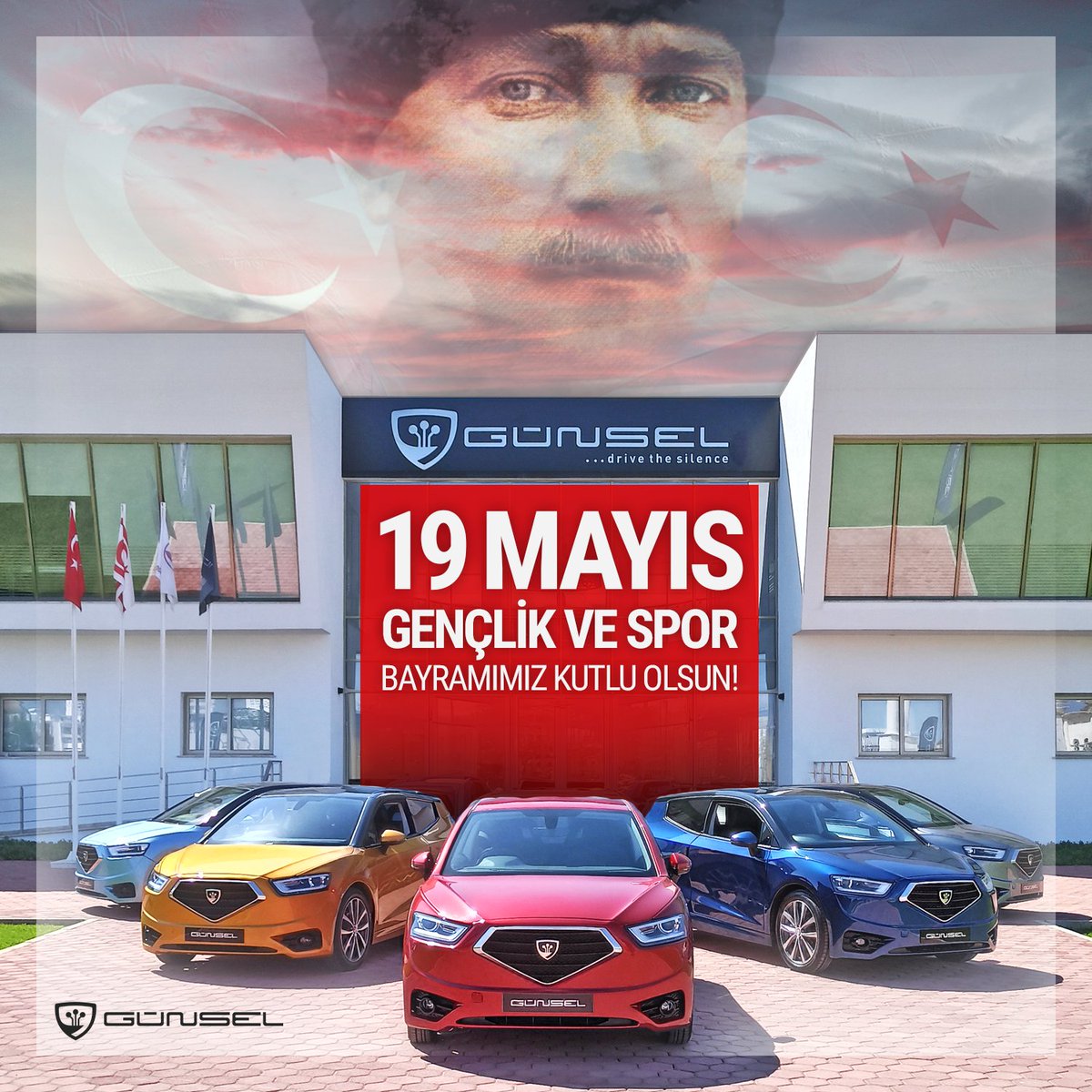 19 Mayıs Atatürk'ü Anma, Gençlik ve Spor Bayramımız kutlu olsun!

Happy 19 May Commemoration of Atatürk, Youth and Sports Day!