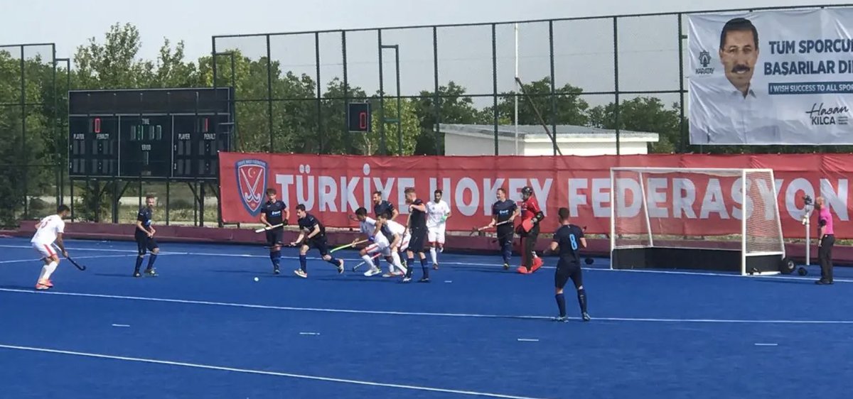 ASD Tevere EUR and Gaziantep Polisgücü are already assured a place in one of Monday’s promotion playoff games following their strong wins in the men’s EuroHockey Club Challenge I in Konya, Türkiye. #EHClubs2024 Round-up: eurohockey.org/tevere-eur-and…