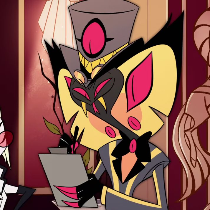 HazbinInventor's tweet image. You need not worry yoursssself over such matters, Nissy!

For you see, I have already prepared a few delicacies for the cookout with this prince fellow! A party of sorts, you see!