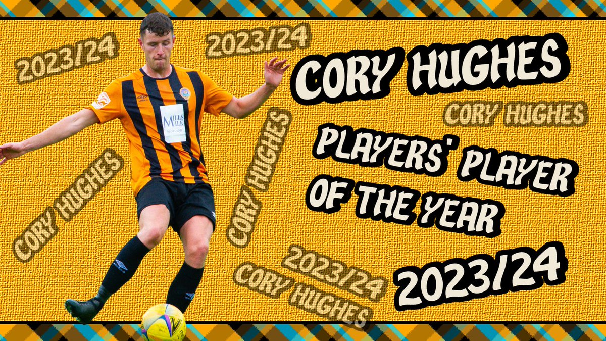LargsThistleFC's tweet photo. How did Player of the Year night go? 👀 

Cory Hughes. Players’ Player of the Year.

William Sewell, top goalscorer and Supporters’ Player of the Year.

Tommy Scouller. The Archie Dickie Award winner. Three big names winning the big prizes tonight. 🏆 

#POTY https://t.co/Gd7W8CY32R