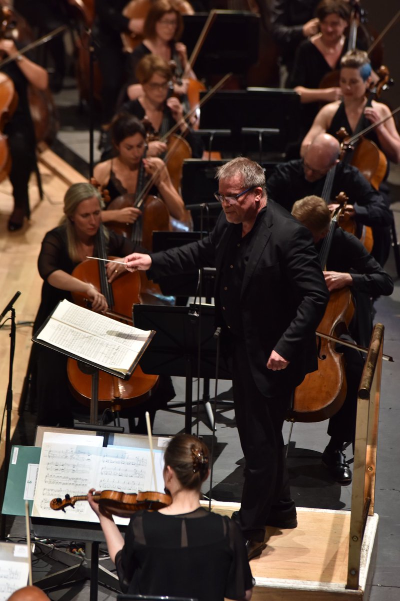 What an INCREDIBLE night with @johnstorgards & @hallechoir! Thank you to everyone who joined us at @BridgewaterHall. 🎶Bridge: Enter Spring 🎶Shostakovich: Symphony No. 3 🎶Stravinsky: The Rite of Spring This concert will be broadcast on @BBCRadio3 on 27 June. 📷 Chris Payne/BBC