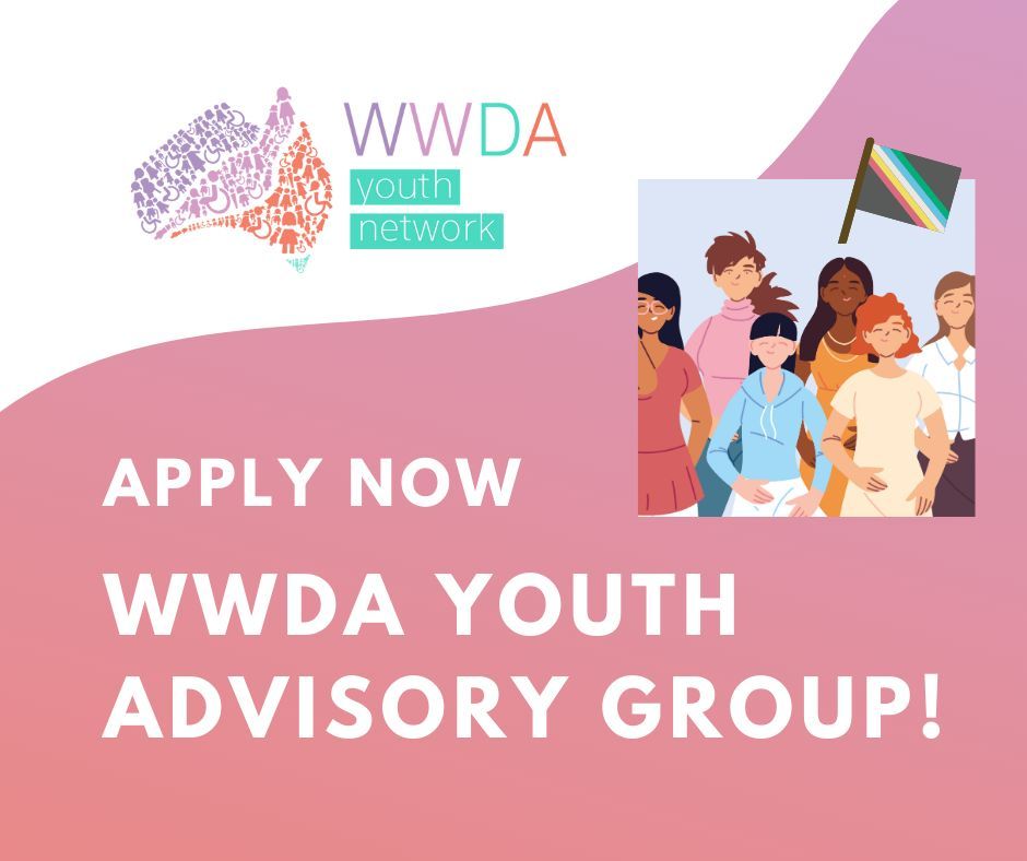 Attention all young advocates! 📣 Want to have a say in policies affecting young people with disabilities? Join WWDA's Youth Advisory Group and let your voice be heard. Apply now: buff.ly/49vER7B #Advocacy #DisabilityRights