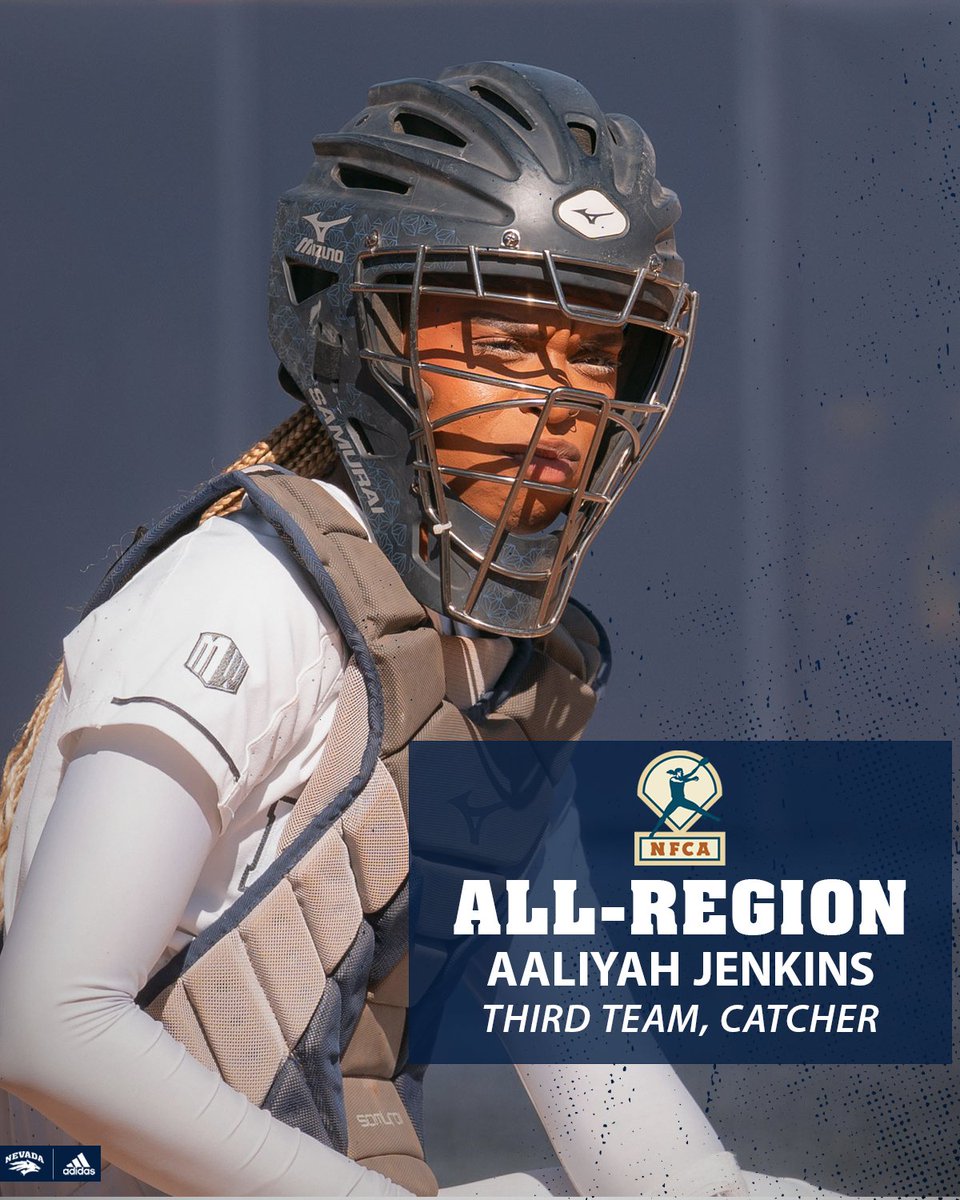 Nevada_Softball's tweet photo. The best in the West! ☀️

@haleyy43 @bgilliano12 @gabbyyherreraa and @aaliyahjenkinss were named to the NFCA All-West Region Teams! 

#BattleBorn https://t.co/hwWzk6cKKy