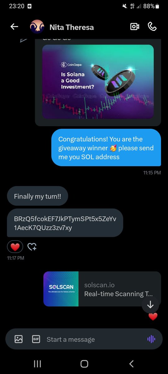 10$ $SOL | Until my GM post

1-LIKE + RT
2-DROP YOUR $SOL ADRESS 

#WINNER $PARAM $COOKIE $TRIP