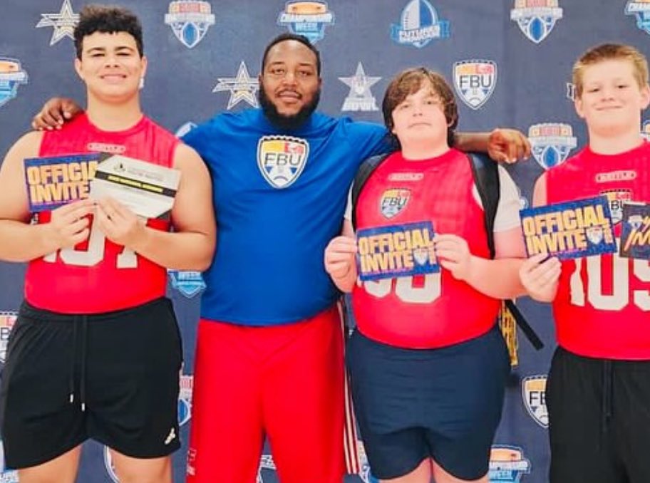 Andrew Jaynes(2027 ) (@jaynesdrew) on Twitter photo Had a good day <a href="/FBU_RDU/">FBU Raleigh - Durham</a> was named all camp for high school and a top 3 offensive lineman at the camp. Thank you to all of the coaches!
<a href="/TrenchesElite/">Trenches Elite OL/DL Training</a> <a href="/lrk3/">Lawrence Keys</a> <a href="/MarshallLaymarr/">Laymarr Marshall</a> <a href="/MBrookFootball/">Millbrook_Football_Official</a> <a href="/misterbransome/">JeVar Bransome, M. Ed, CIC</a> Had a good day <a href="/FBU_RDU/">FBU Raleigh - Durham</a> was named all camp for high school and a top 3 offensive lineman at the camp. Thank you to all of the coaches!
<a href="/TrenchesElite/">Trenches Elite OL/DL Training</a> <a href="/lrk3/">Lawrence Keys</a> <a href="/MarshallLaymarr/">Laymarr Marshall</a> <a href="/MBrookFootball/">Millbrook_Football_Official</a> <a href="/misterbransome/">JeVar Bransome, M. Ed, CIC</a>