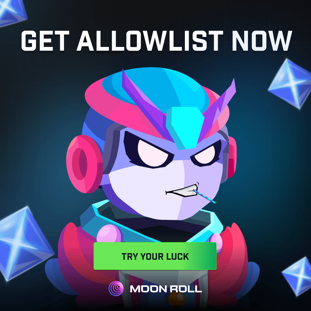 I didn’t win an allowlist, but I did win some @moonroll gems 💎 
 
Shamelessly tweeting this for another free spin 
moonroll.io/nft-collection