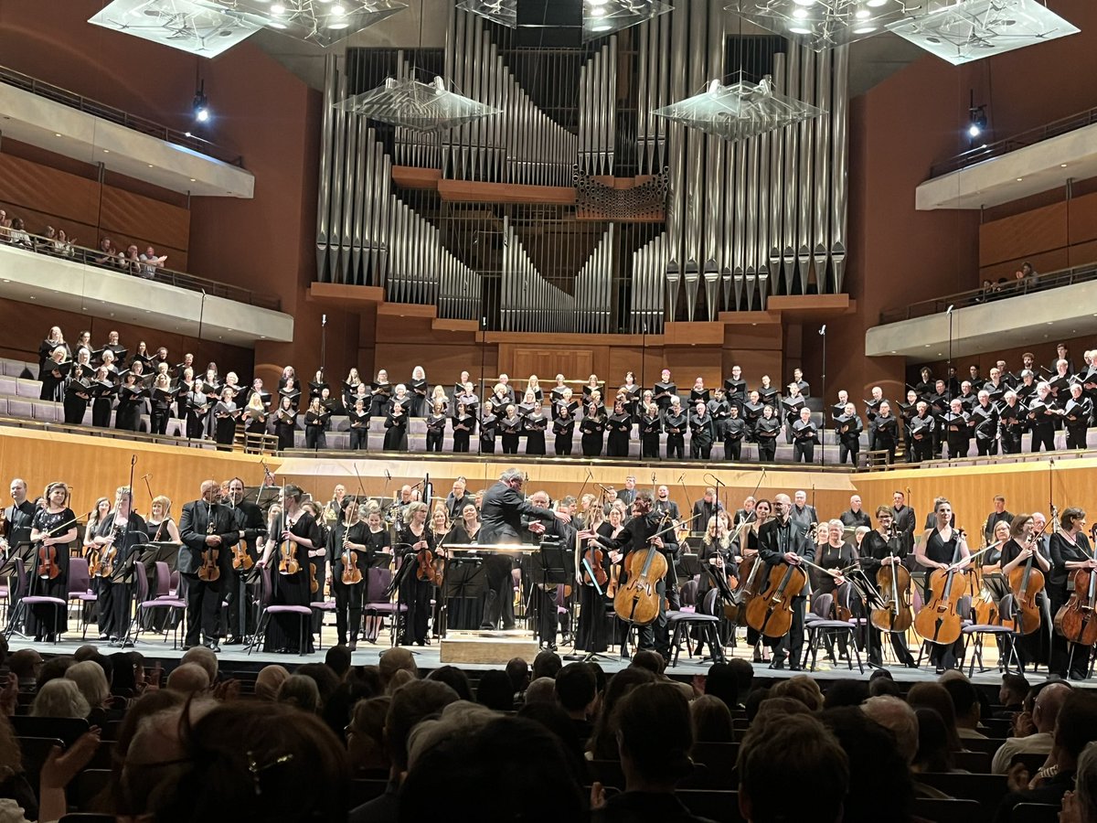 Update… when I grow up I want to be a timpanist!! That was a fantastic concert!! Thank you @BBCPhilharmonic and @johnstorgards and @hallechoir - you were all amazing!!❤️❤️❤️👏👏👏