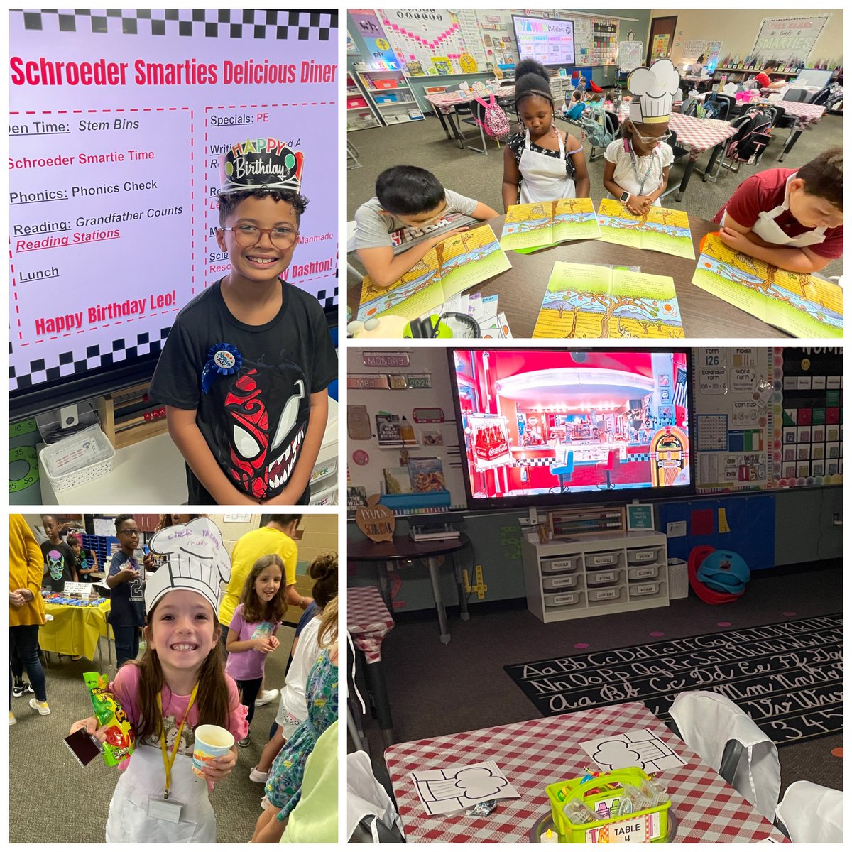Mrs. Schroeder (@mschroeder_lse) on Twitter photo This past week my chefs put their skills to the test. It got a little hot in the kitchen, but they rose to the challenge and were able to serve up some amazing 2nd grade skills. Way to go chefs! 🤩<a href="/HumbleISD_LSE/">Lakeshore Elementary</a> #schroedersmarties #WeAreLakeshore This past week my chefs put their skills to the test. It got a little hot in the kitchen, but they rose to the challenge and were able to serve up some amazing 2nd grade skills. Way to go chefs! 🤩<a href="/HumbleISD_LSE/">Lakeshore Elementary</a> #schroedersmarties #WeAreLakeshore