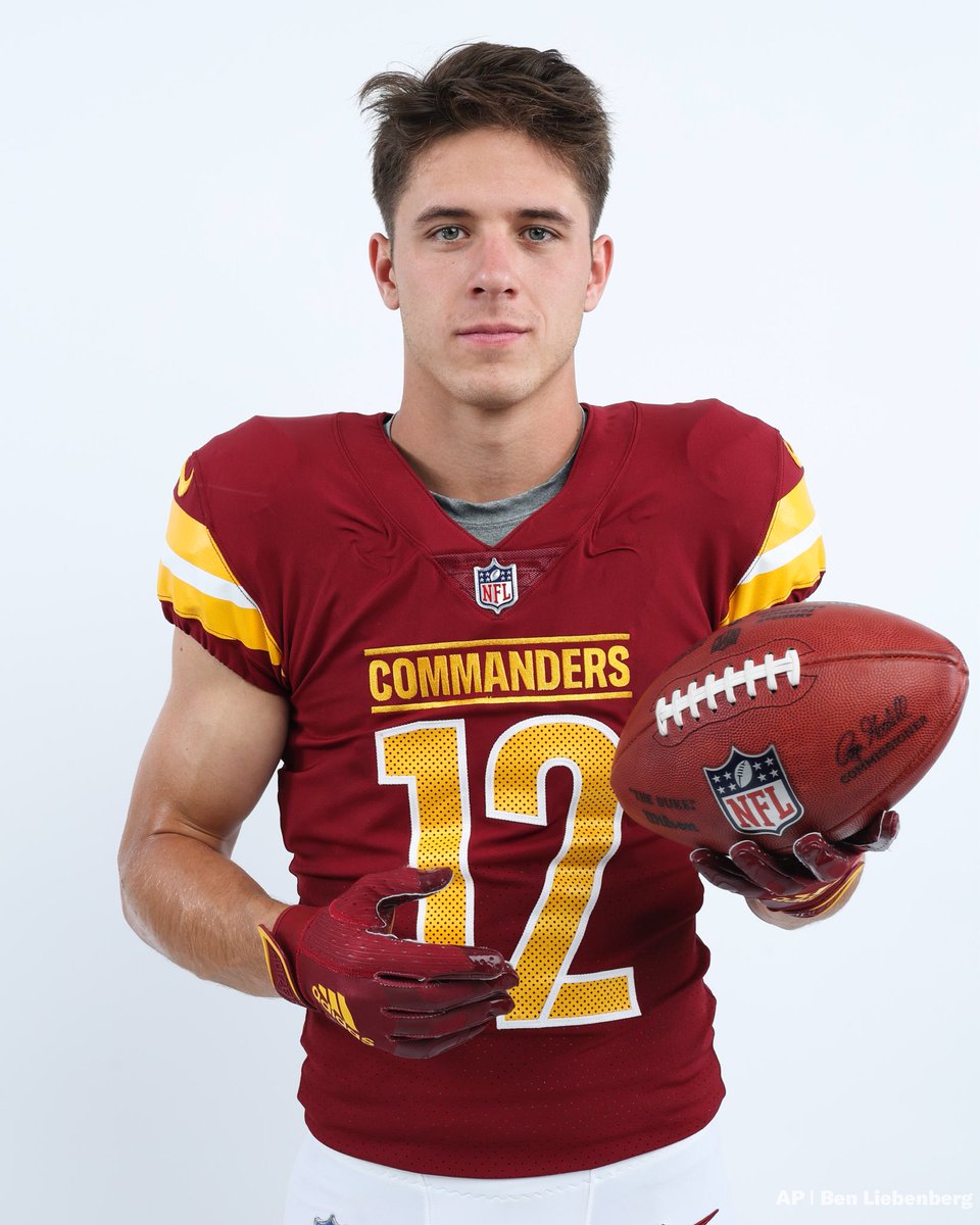 Commanders's tweet photo. 📍 Rookie Premiere

@mccaffrey_luke | #RaiseHail https://t.co/6T75s5Tdb7