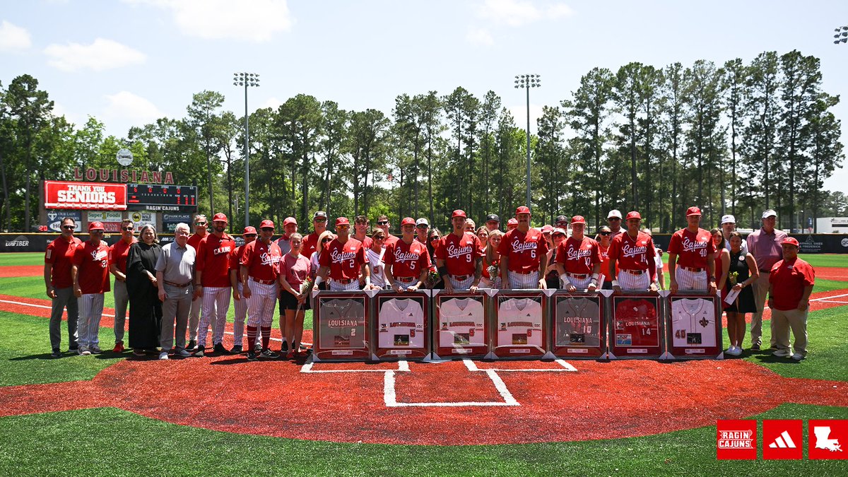 𝙏𝙃𝘼𝙉𝙆 𝙔𝙊𝙐, 𝙎𝙀𝙉𝙄𝙊𝙍𝙎. The Class of 2024 has been a historic class to say the least, but we’re just getting started 🤟 #GeauxCajuns | #WaterHoseBoys