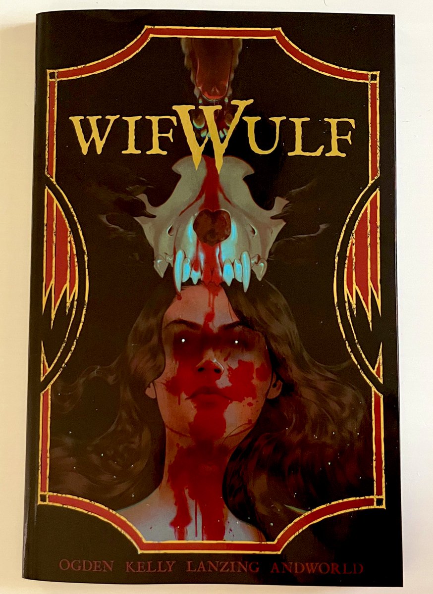 I have been so so so excited for this Kickstarter for so long and now it’s finally here 🐺🐺🐺 Beautiful work by @DailenOgden, @cpkelly, and @JacksonLanzing. I highly recommend everyone go get a copy of #WIFWULF wherever you can find one