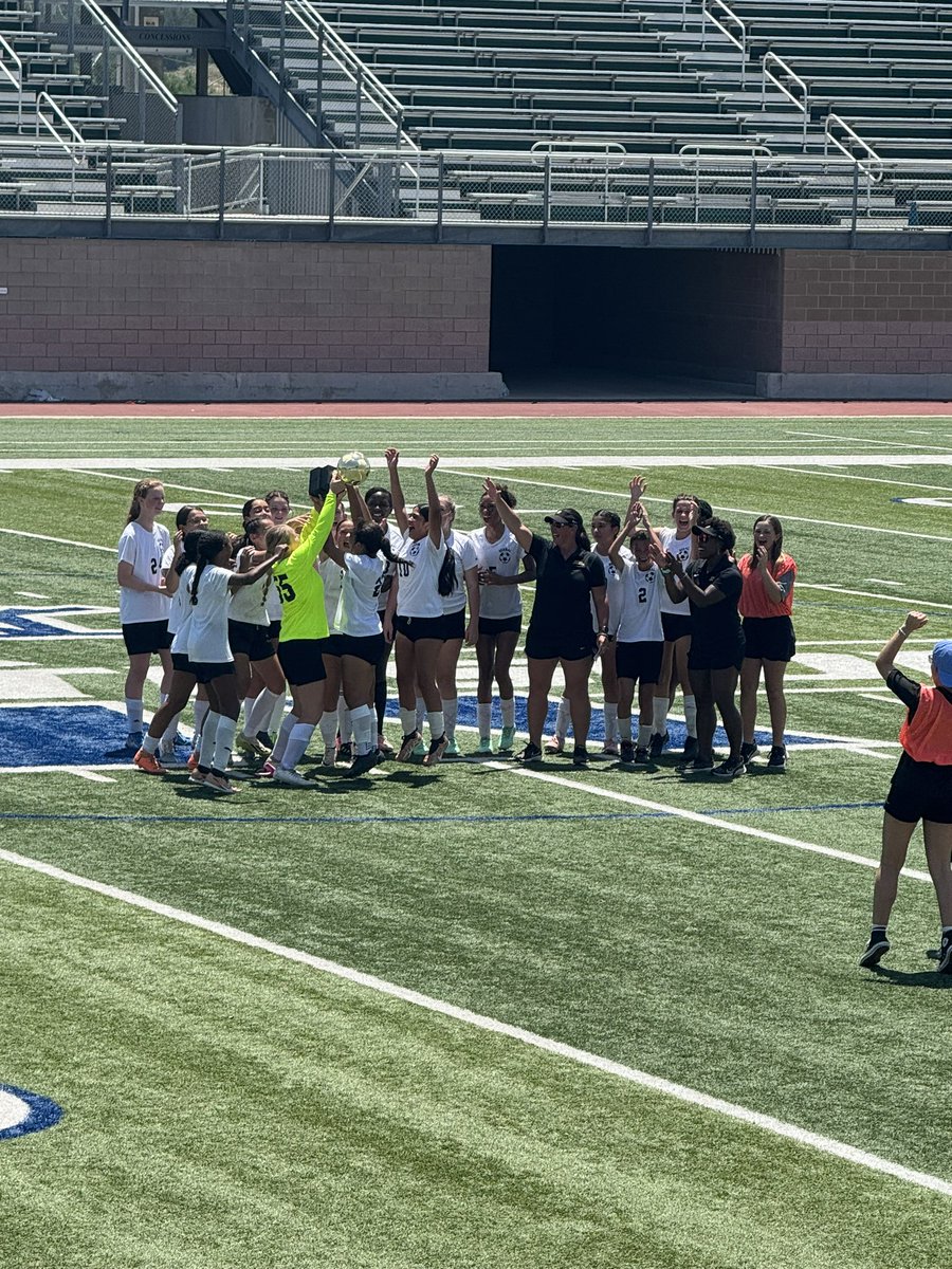 Congratulations to our 8th Grade Soccer team on being crowned the Gold Bracket Tournament Champions & Zone Champions 🏆 They fought all the way to the end to bring these titles home! 💛🖤⚽️
@NISDBernal @NISD_Athletics 
#proudcoaches #itsalwaysagreatdaybeingaLBK