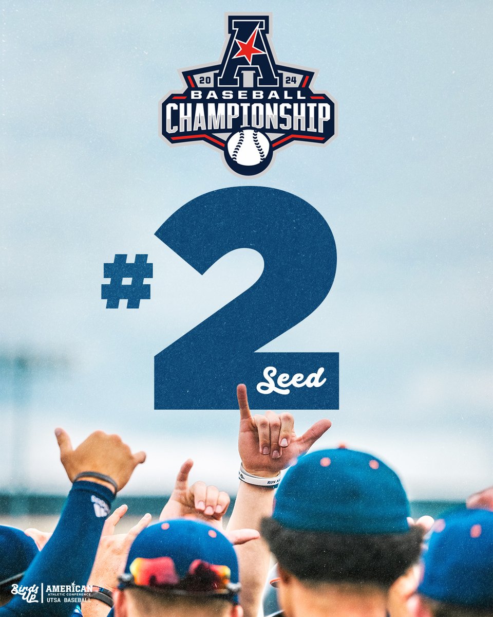 The Roadrunners earn the No. 2 seed in their first @American_Conf Championship and will face No. 7 seed Charlotte on Tuesday at 4 pm! 🤙 Read more here 📰 bit.ly/3K8qMTp #BirdsUp 🤙 | #LetsGo210
