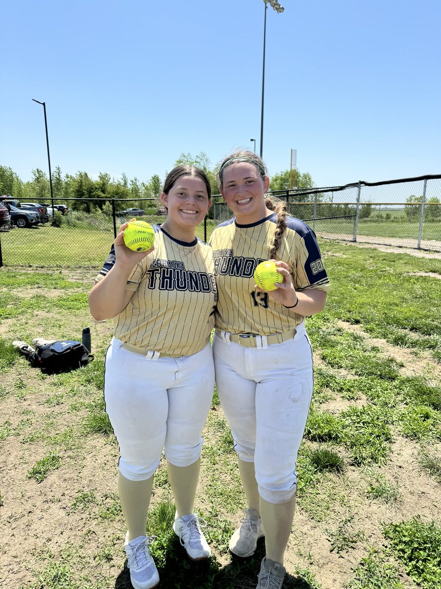 Game 2: 7-2 win. <a href="/brohman_07/">Bella Rohman</a> RBI, <a href="/BriTrue2/">Bri True</a> 💣, <a href="/jocelynkshed/">Jocelyn Shed</a> 2RBI, &amp; <a href="/kirk_holiday/">holiday kirk</a> 2RBI with 1H each. <a href="/emma_pease11/">Emma</a> 2.1 inn, 1 H, B. True 1.2 inn, 4Ks
Game 3: 7-6 loss. <a href="/claire_braun4/">Claire Braun</a>, B. Rohman 3R💣, <a href="/RyleeJames16/">rylee james</a>, B. Wallace, <a href="/haianderson10/">hailee</a>, B. True, H. Kirk 1H each.