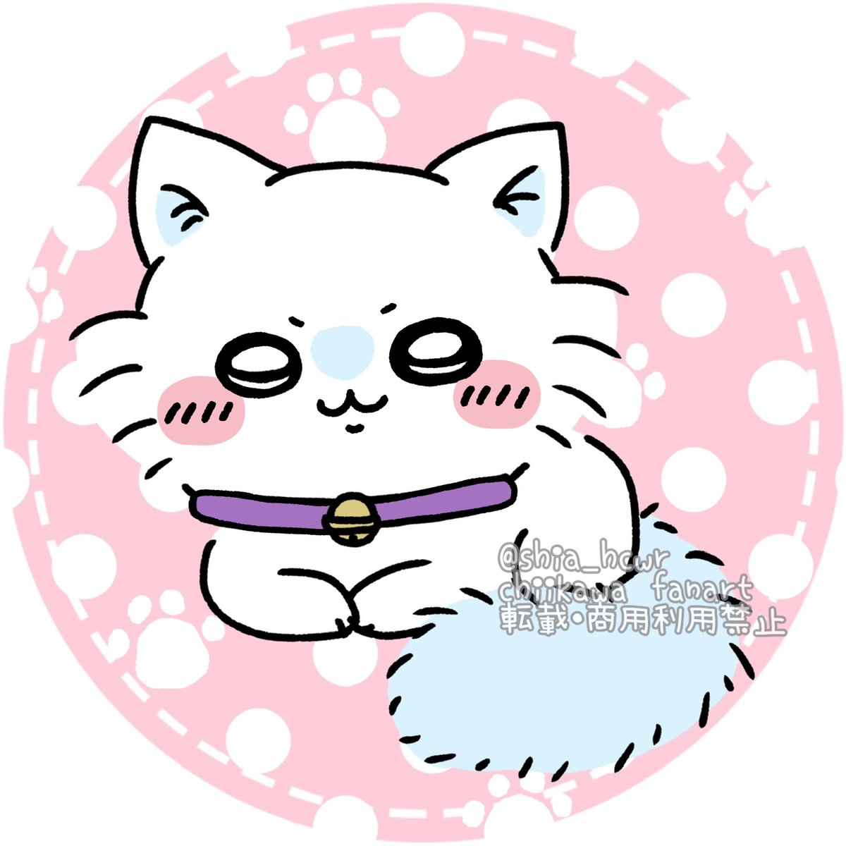 猫になっちゃったの！？なモモンガ

#ちいかわファンアート