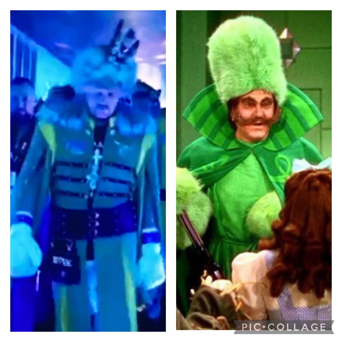 Freespirit_40's tweet photo. Boxing or wizard of Oz…. #FuryUsyk https://t.co/70ob4GCLF1