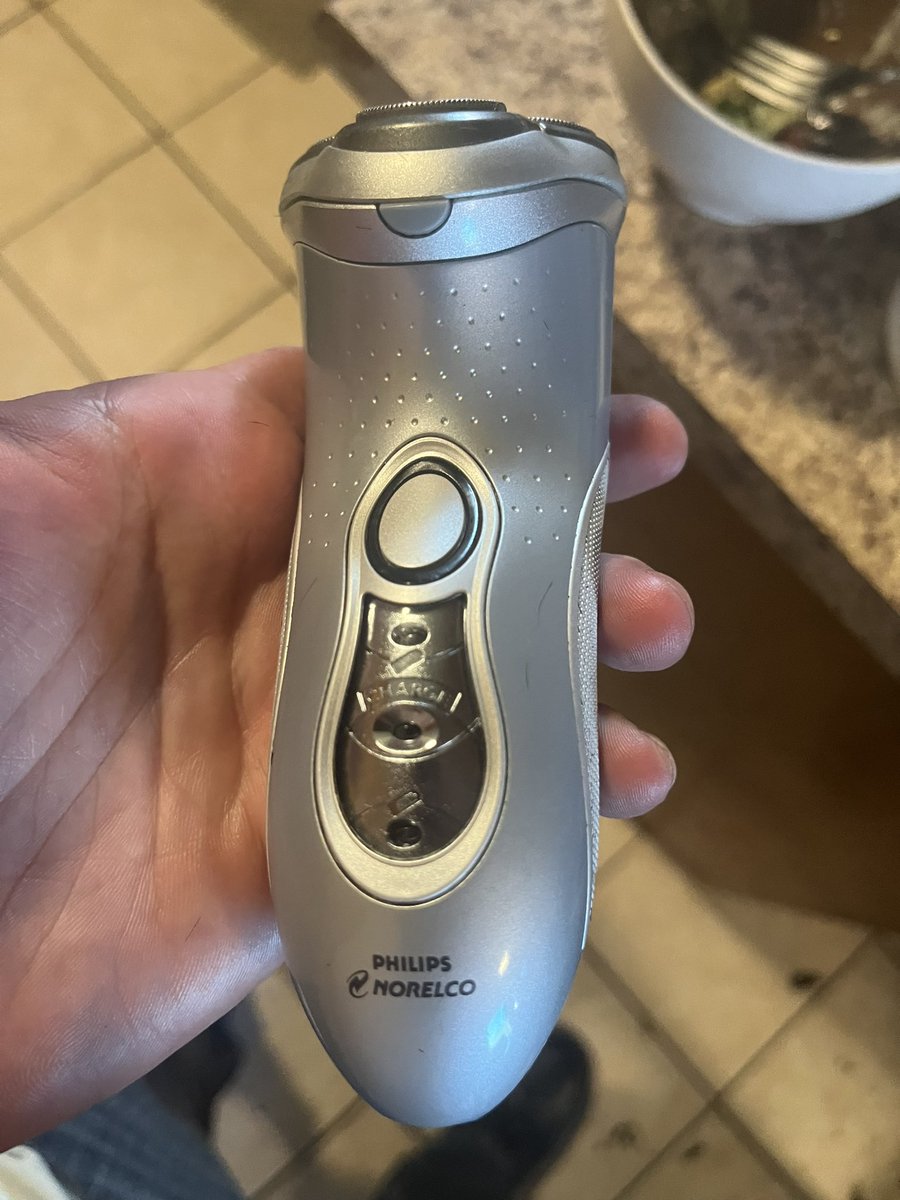Hey <a href="/PhilipsNorelco/">Philips Norelco</a>  I bought this guy on base in 2008 @ Camp Pendleton I used it everyday while on active duty… I have never changed the batteries,  and I’m still using it to cut my hair. I cut my hair weekly and it charge it between uses .. thanks for making a quality product