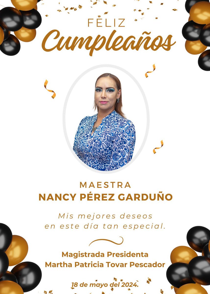 Muchas felicidades!