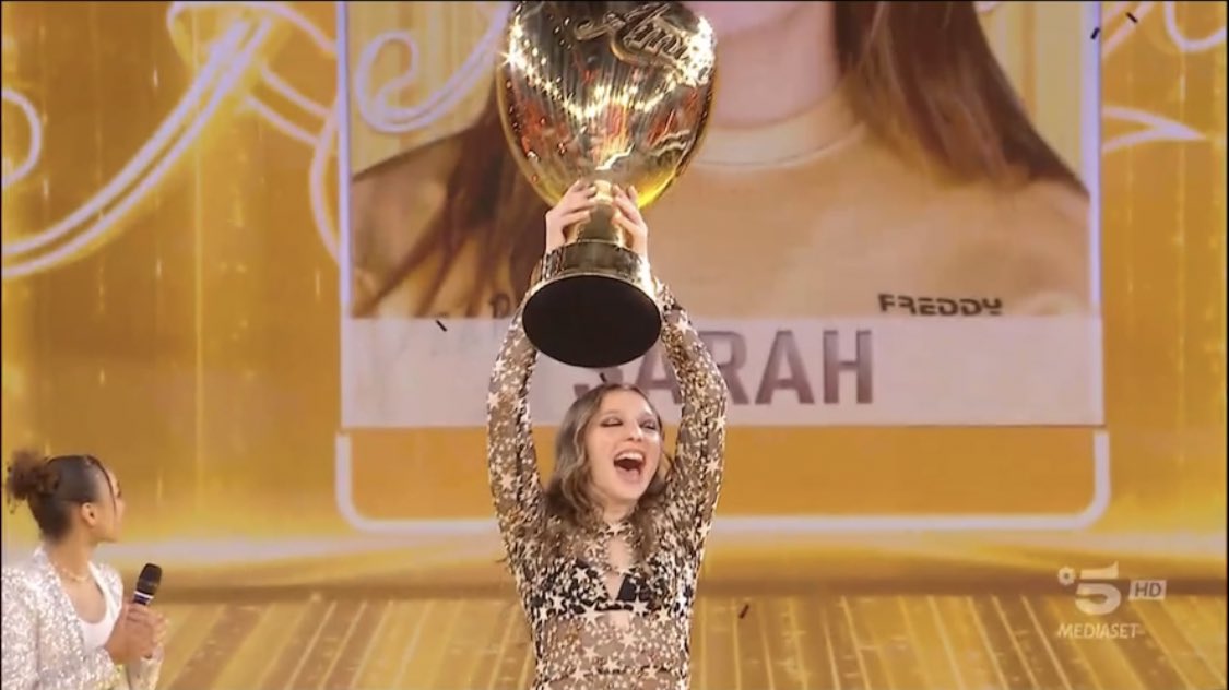 tvstellare's tweet image. SARAH VINCE AMICI 23. #Amici23