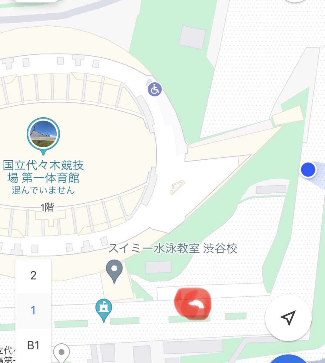 sthm_ars's tweet photo. @cutttyie_ 現在で赤い丸のところまで並んでいます！ https://t.co/Hi203QHgFM