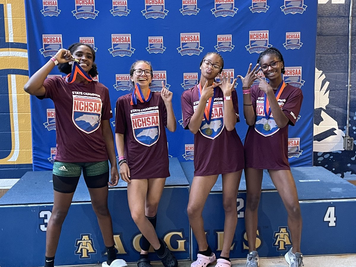 NHSTrackandXC's tweet photo. Congrats to my kids on winning 2A Titles in 4x4 and Discus https://t.co/vYF7JTjHQ0