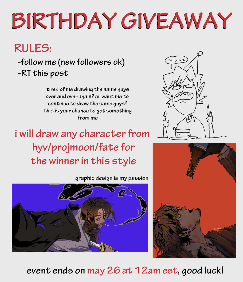its my birthday and ive been itching to do one of these for a while!!!

to enter:
-follow me (new followers ok)
-RT this post