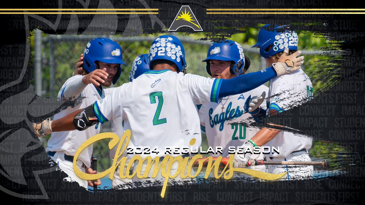 🏆𝐑𝐞𝐠𝐮𝐥𝐚𝐫 𝐒𝐞𝐚𝐬𝐨𝐧 𝐂𝐡𝐚𝐦𝐩𝐢𝐨𝐧𝐬🏆

<a href="/FGCU_Baseball/">FGCU Baseball ⚾️</a> claims a share of the 2024 #ASUNBSB regular season title! 💯

#ASUNBuilt | #WingsUp 🤙