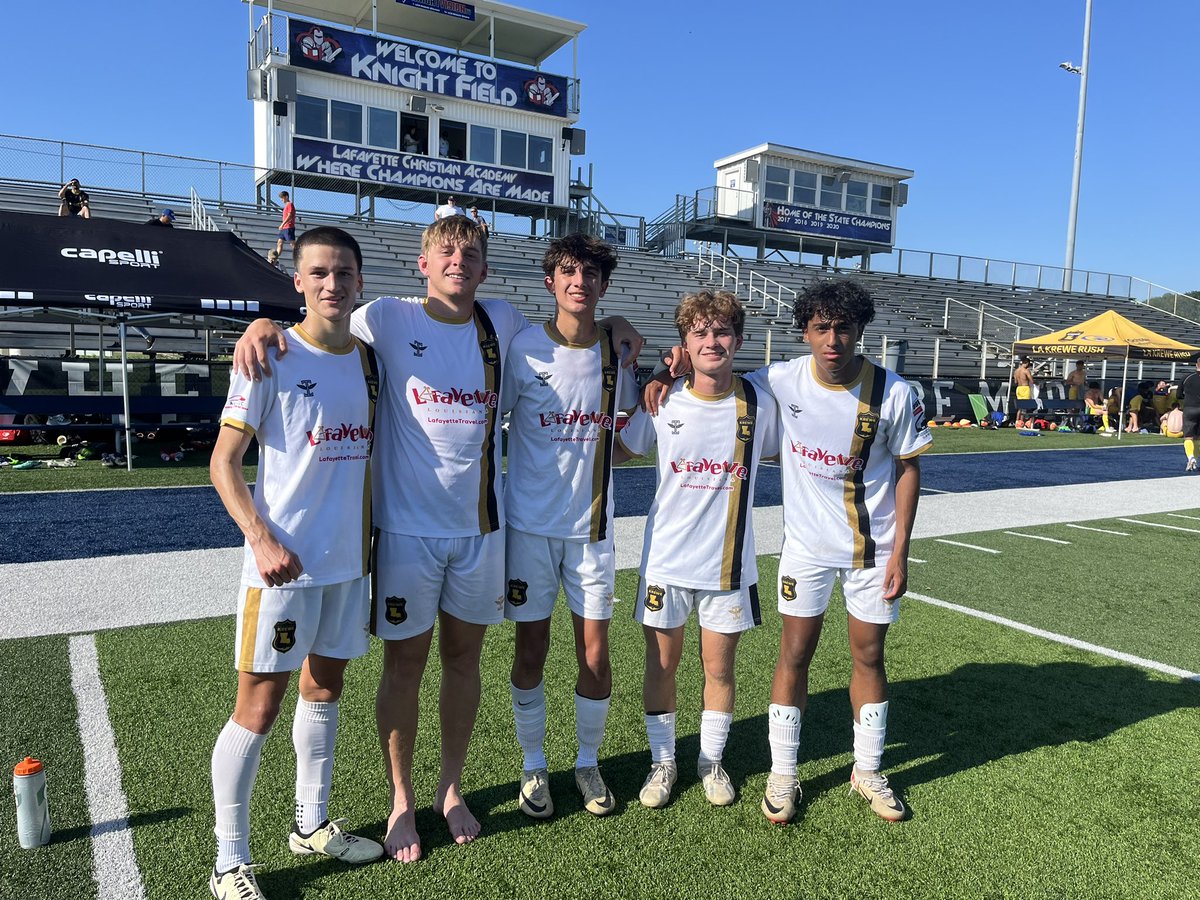 <a href="/LATDPElite/">Louisiana TDP Elite</a> Full time!!
1-0, and thats 6 points out of 6 for our LA Krewe Rush!!

<a href="/lakrewefc/">Louisiana Krewe FC</a> plays in 1h vs Little Rock Rangers at USL2. Stay tuned!

Academy players did great!!