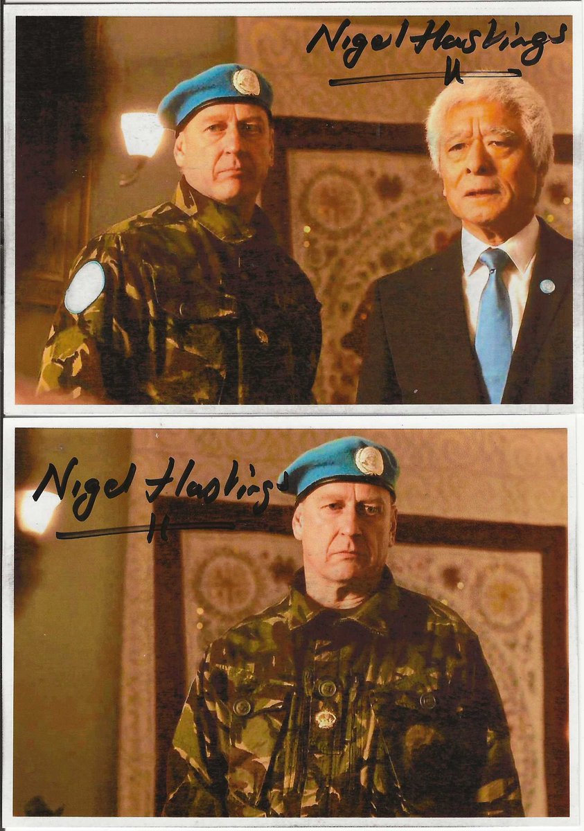 d271265's tweet photo. NIGEL HASTINGS AS THE COMMANDER IN THE 12TH DR 2017 DOCTOR WHO STORY PYRAMID AT THE END OF THE WORLD RECEIVED 17/5/2024 https://t.co/bT7rusZJhm
