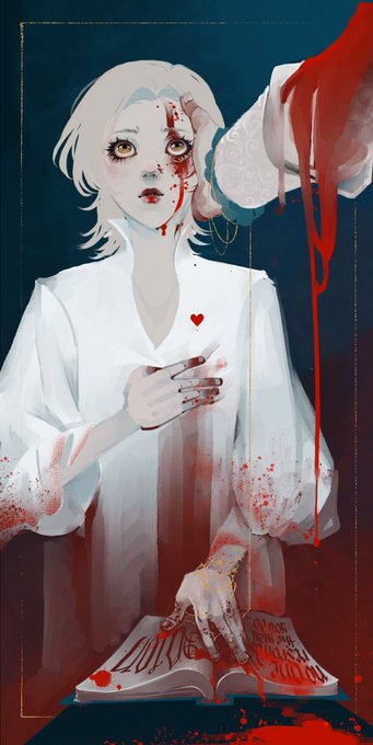 「blood」 illustration images(Latest)｜3pages