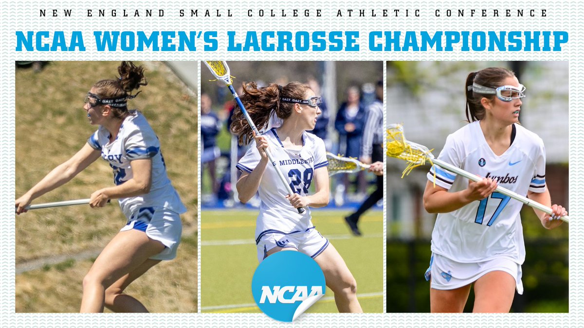 🥍🏆NCAA Women's Lacrosse NCAA Third Round Results Colby def. Wesleyan, 7-5 Middlebury def. Colorado College, 20-9 Tufts def. Denison, 22-13 NCAA Quarterfinals - Sunday Colby vs. William Smith, 1pm Pomona-Pitzer vs. Middlebury, 1pm Tufts vs. Franklin & Marshall, 2:30pm