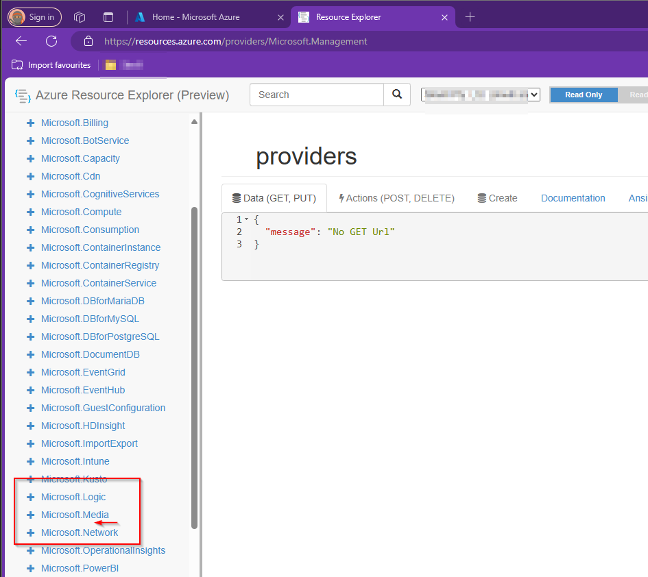 neop26's tweet photo. @AzureSupport I checked in here as well, but its not showing up https://t.co/3CunpiCKRG