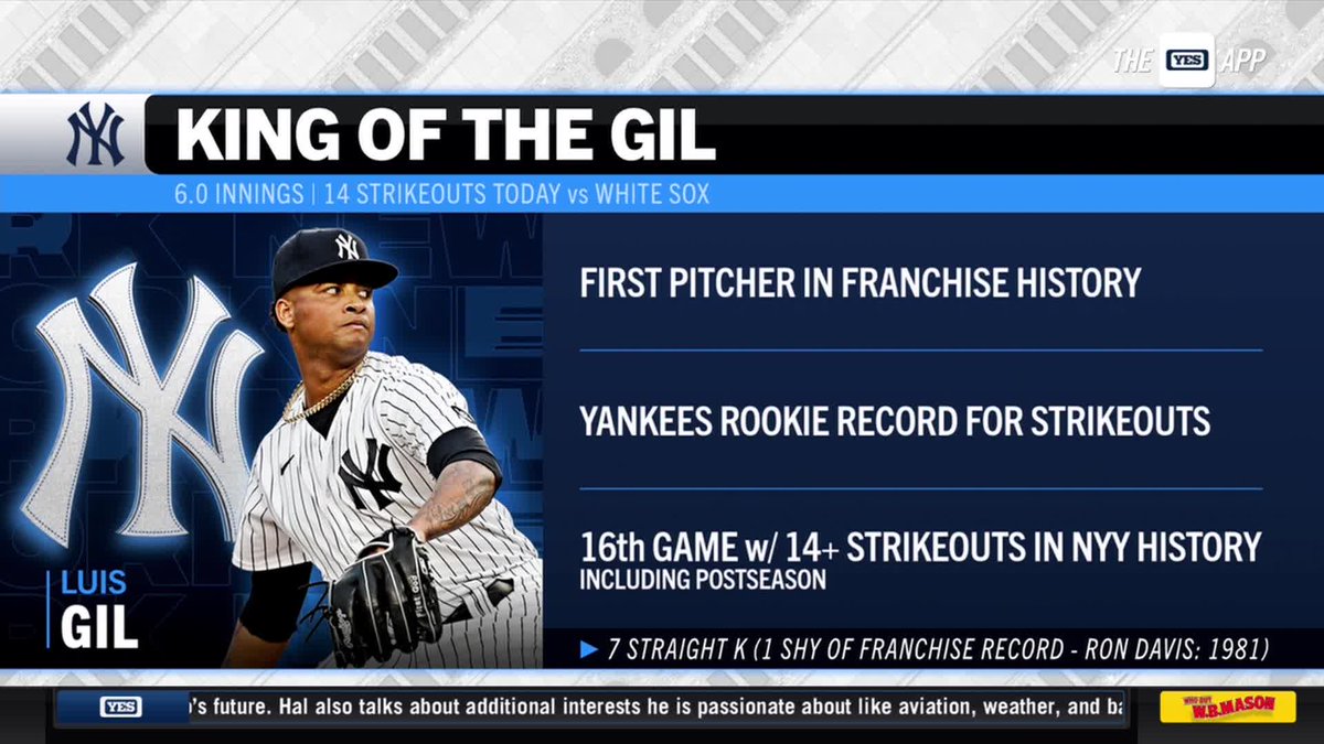 What a performance 👏 #YANKSonYES