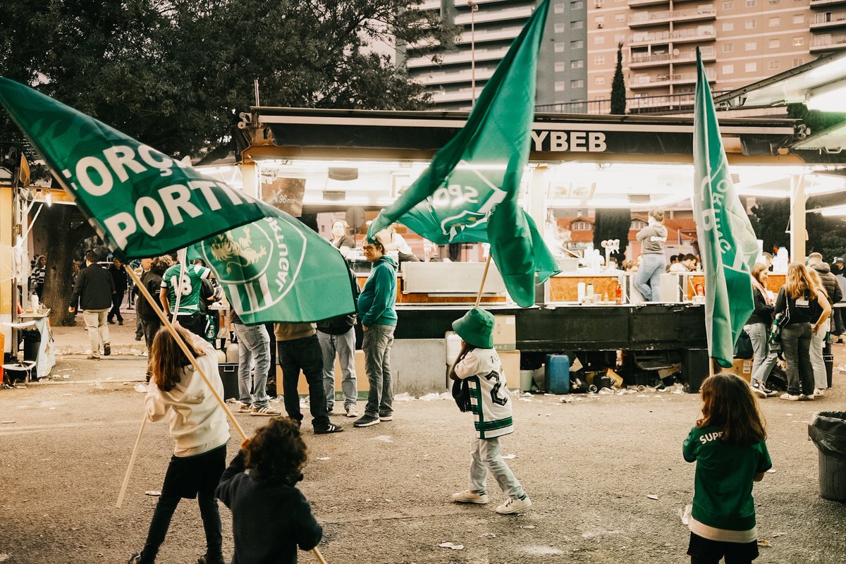 estes miúdos 💚🤍 #diadesporting