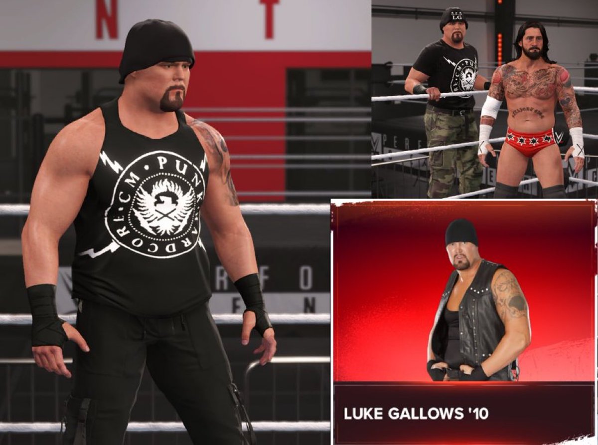 NEW UPLOAD! #WWE2K24 Luke Gallows '10 Search tags: WILLAMAZIN The Straight Edge Society's Big LG! Via: @WillAmazin