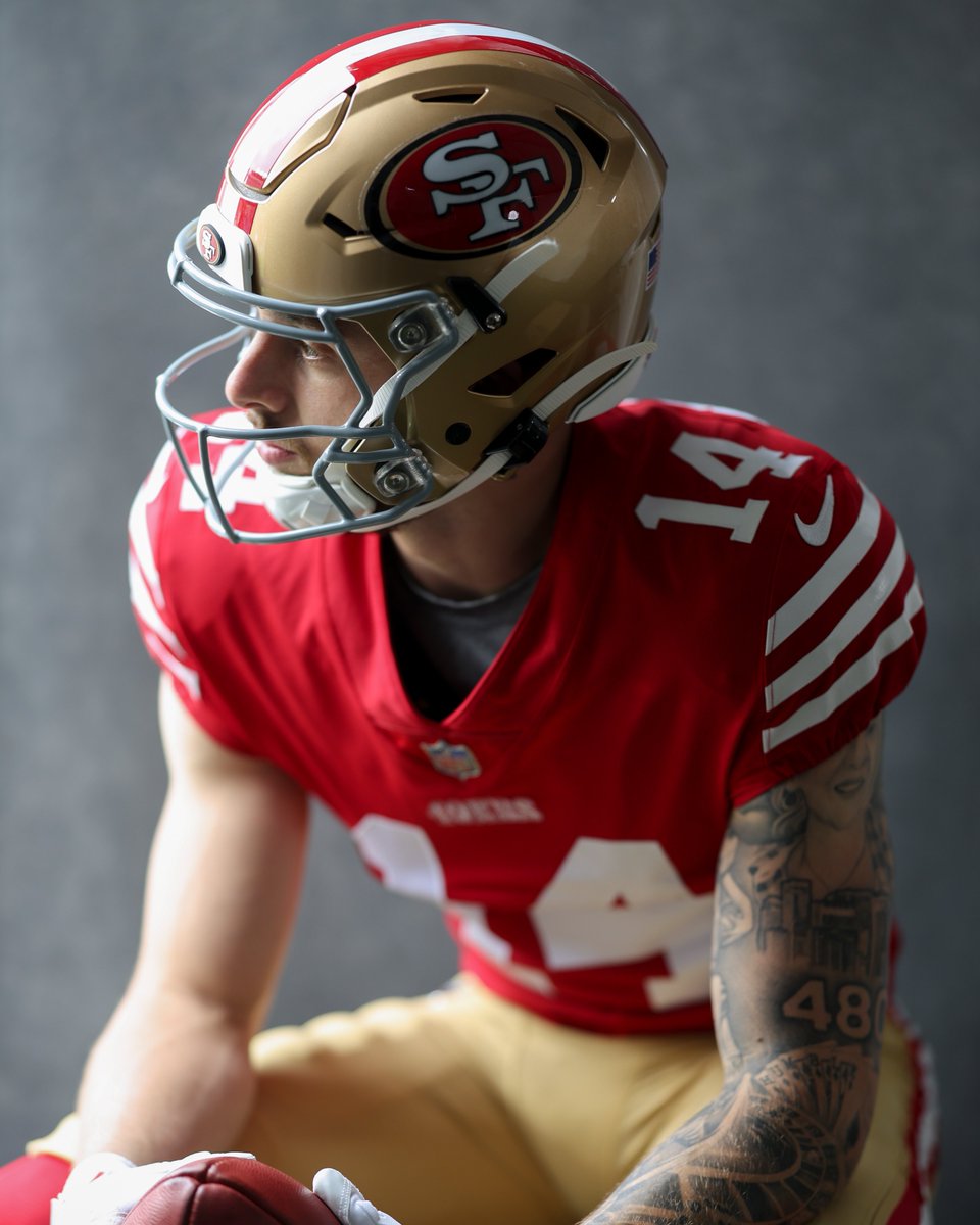 Slick Rick Red & gold looks good on you, @S1ickSzn. (📸 Ben Liebenberg/ @NFL ) #FTTB