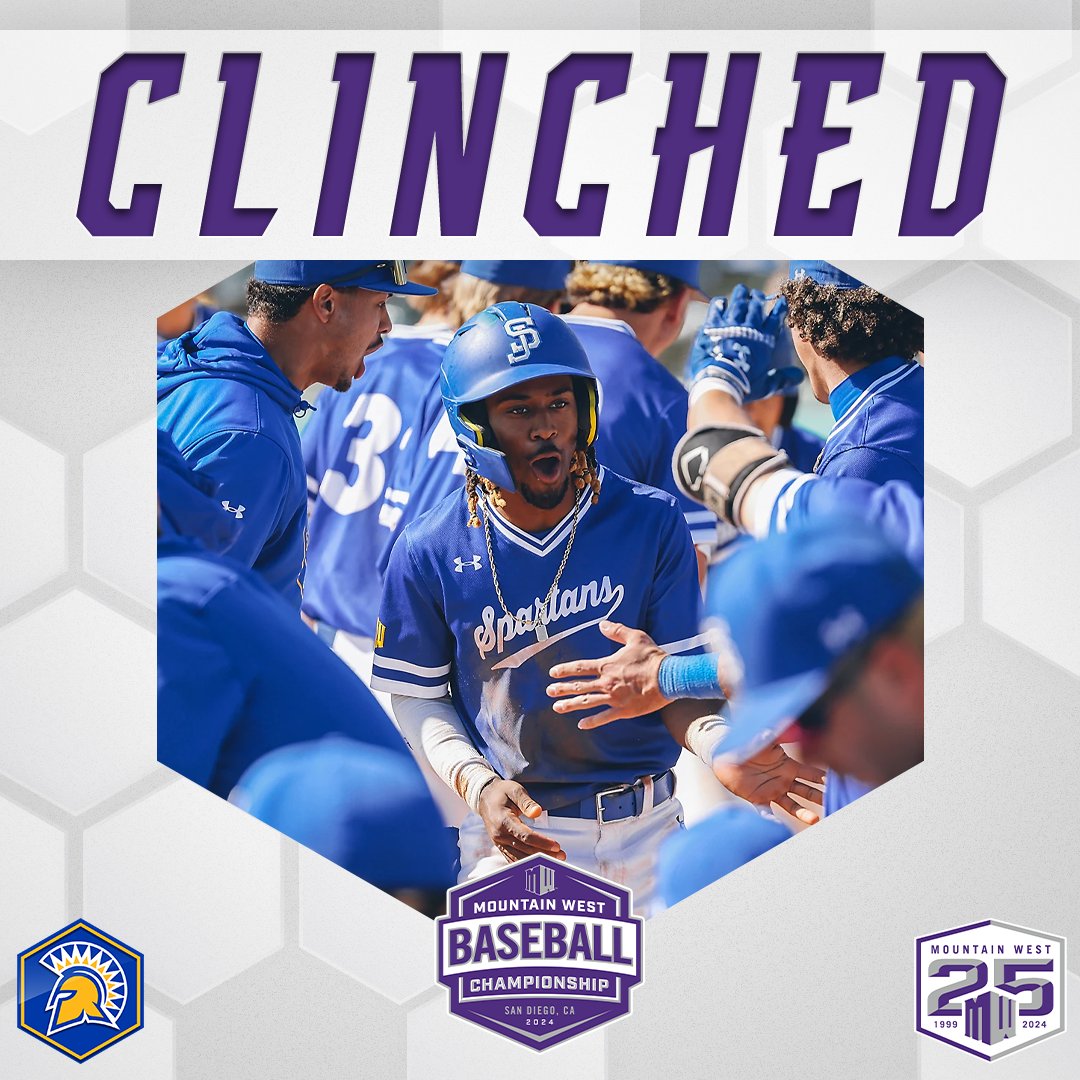 The Spartans are swinging their way into San Diego for the #MWBSB Championship ⚾️ @SanJoseStateBSB #AtThePeak l #AllSpartans