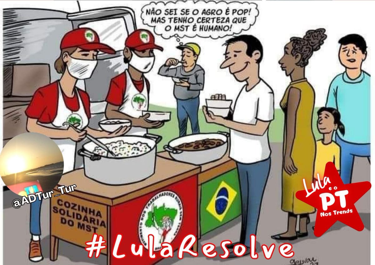 @Alice_inland13 #LulaResolve
#ToComMST 
#TodosPelaReformaAgraria