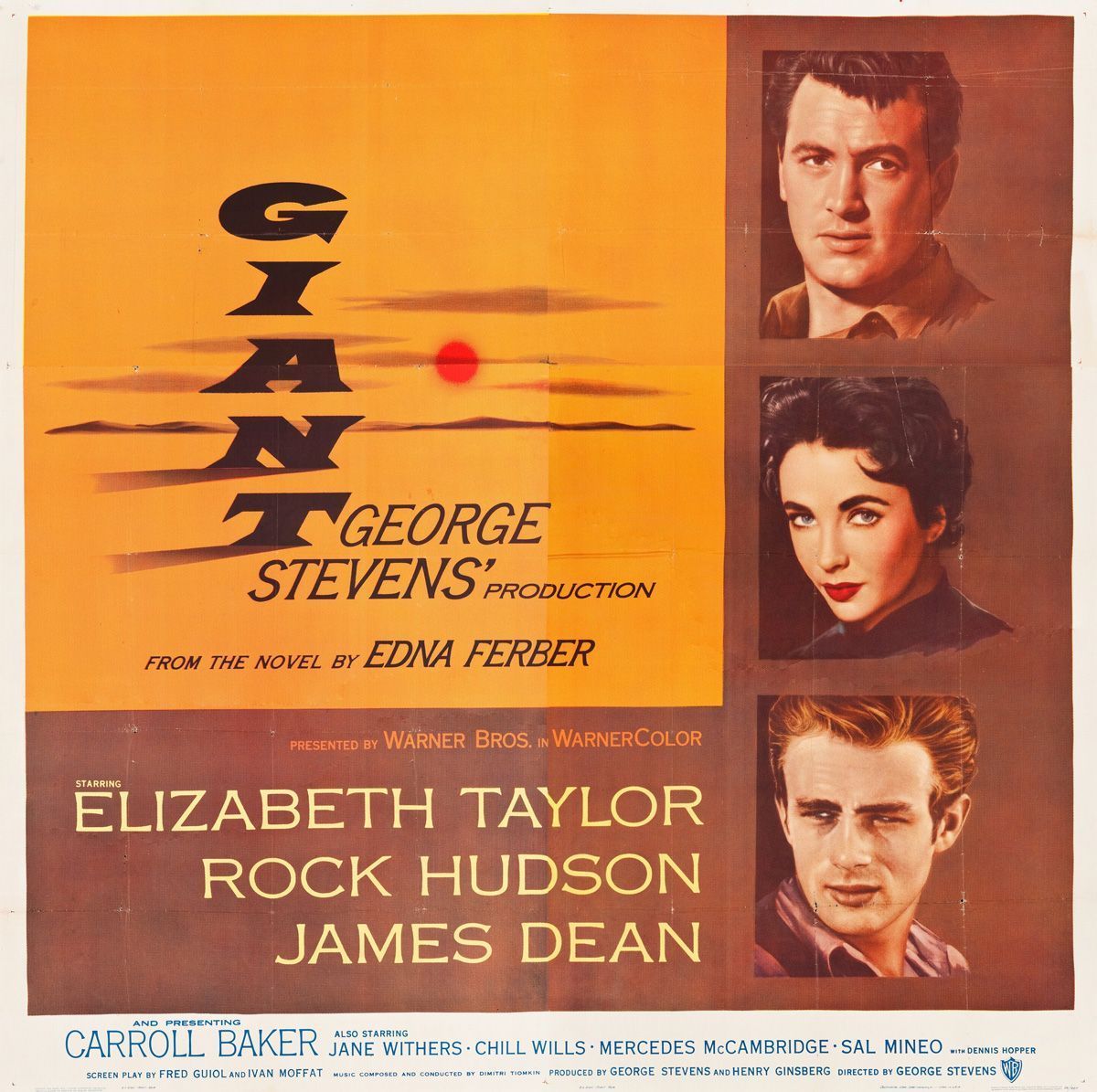 JUST ADDED! Elizabeth Taylor, Rock Hudson & James Dean star in George Stevens' epic GIANT (1956), screening in vibrant I.B. Technicolor 35mm next weekend, Friday, Saturday & Sunday, May 24th - 26th. Tickets available at the theater and online: buff.ly/3xZcstn