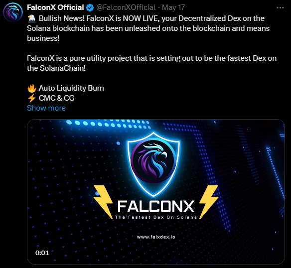 CryptoRugMunch's tweet photo. 🤔 FalconX $FALX - Too good to be true? 🤔

This "fastest DEX on Solana" claims are eyebrow-raising, especially with a "coming soon" app and a questionable wallet connection prompt. 🤨

🚩 Red flag: Top 10 wallets hold almost 50% of the supply. 🚩

DYOR before connecting your wallet or investing! This could be another fake DEX scam in the making. 🕵️‍♂️ #crypto #DEX #Solana

https://t.co/AObPpAR5Af
