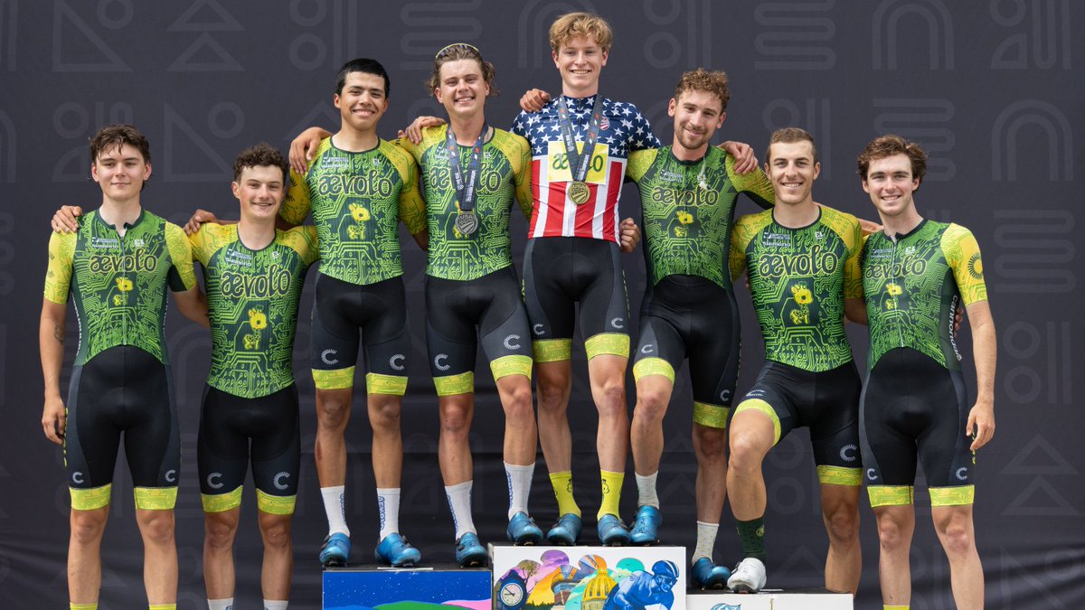 Hlady Earns Second Medal of the Week in the U23 Men’s Road Race at the 2024 USA Cycling Pro Road National Championships 🇺🇸 Barry and Sarkisov earn gold in the Junior Road Races. Read the recap: usacycling.org/article/hlady-… #USPro | #RoadNats